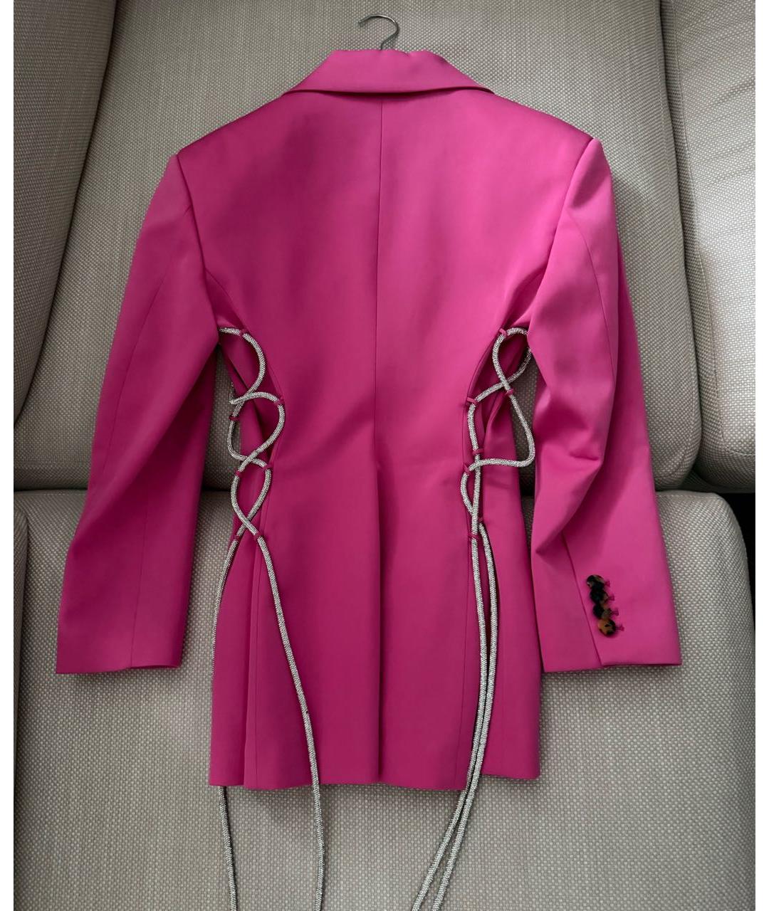 GIUSEPPE DI MORABITO Фуксия вискозный жакет/пиджак, фото 2