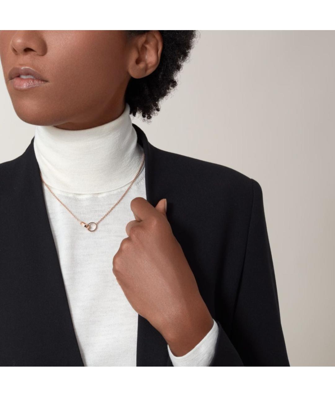 CARTIER Желтая подвеска из розового золота, фото 2