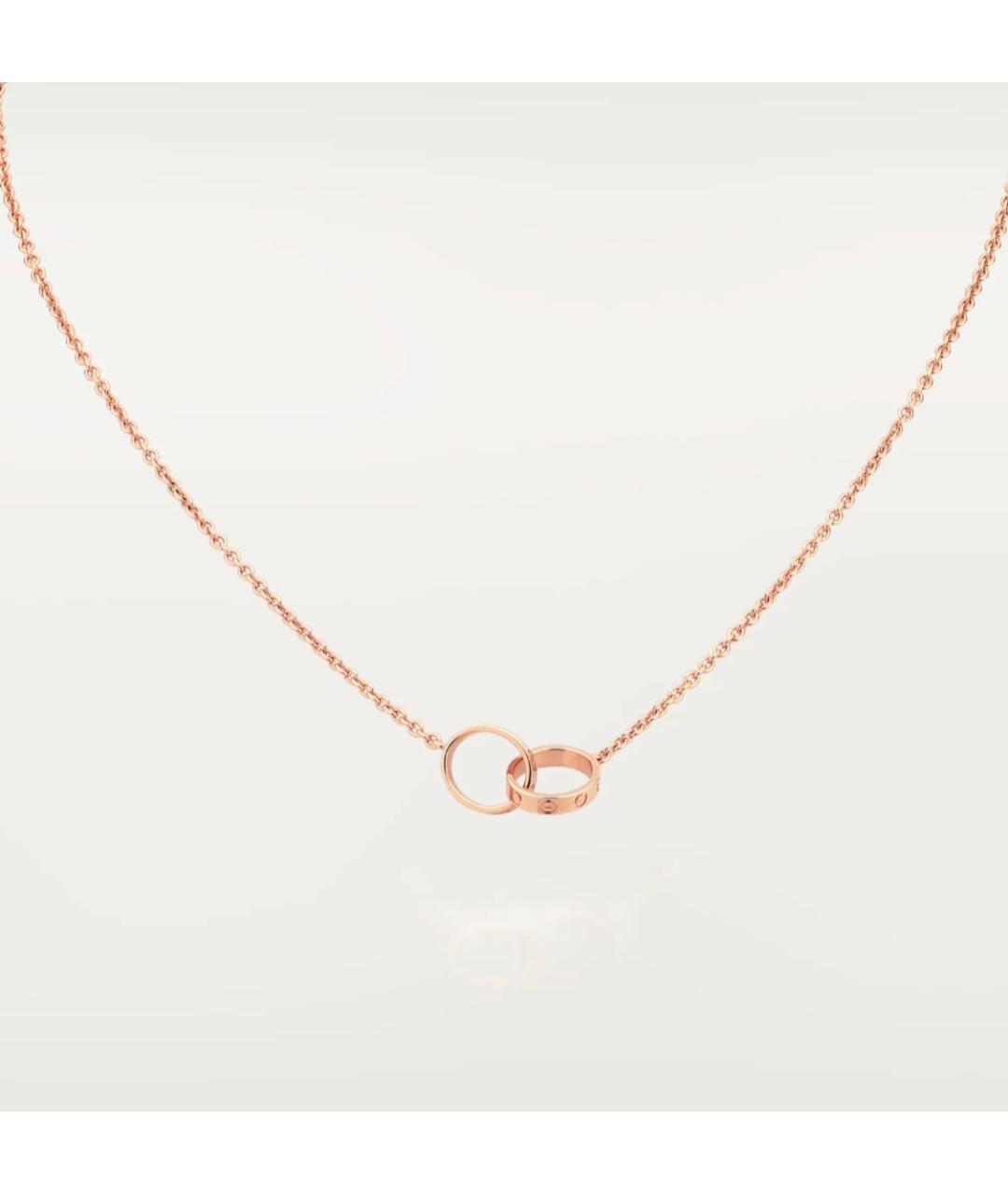 CARTIER Желтая подвеска из розового золота, фото 6