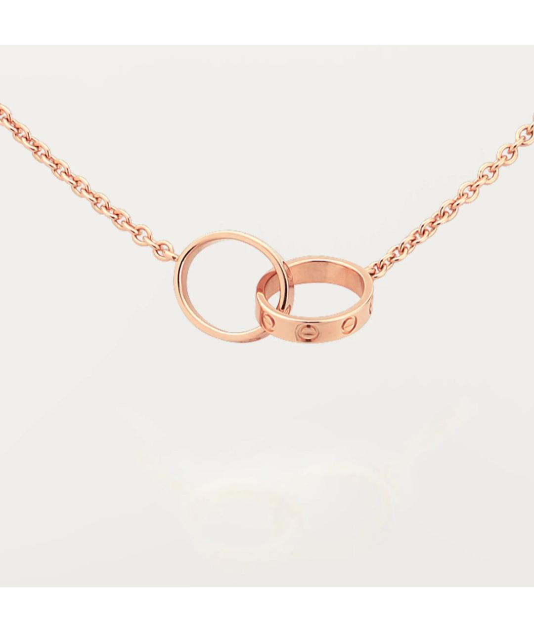 CARTIER Желтая подвеска из розового золота, фото 4