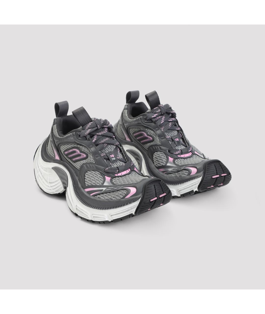 BALENCIAGA Мульти синтетические кроссовки, фото 3