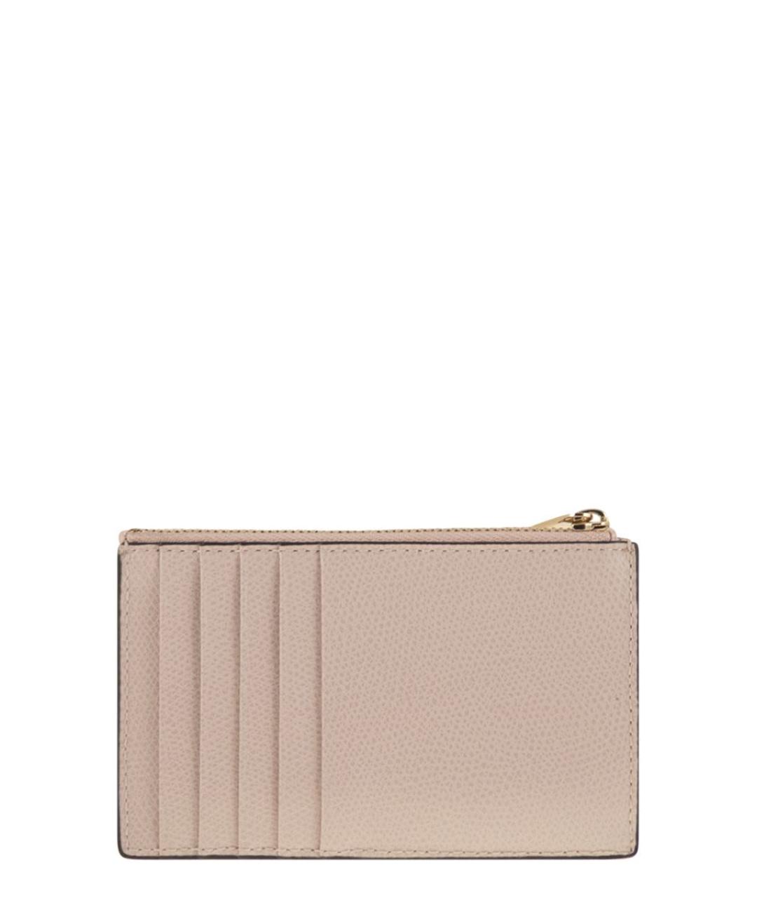 FURLA Розовый кожаный кардхолдер, фото 2
