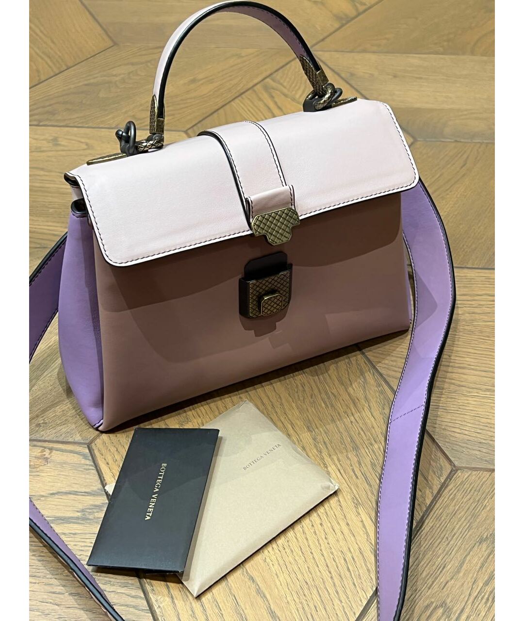 BOTTEGA VENETA Мульти кожаная сумка тоут, фото 2