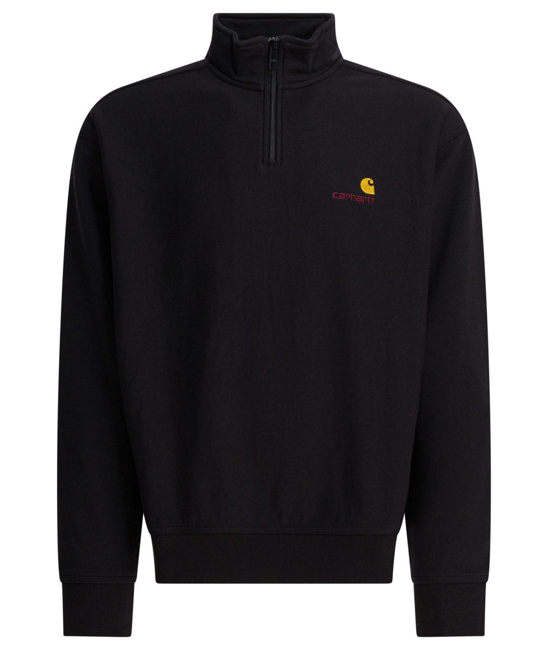 CARHARTT WIP Черный хлопковый джемпер / свитер, фото 1