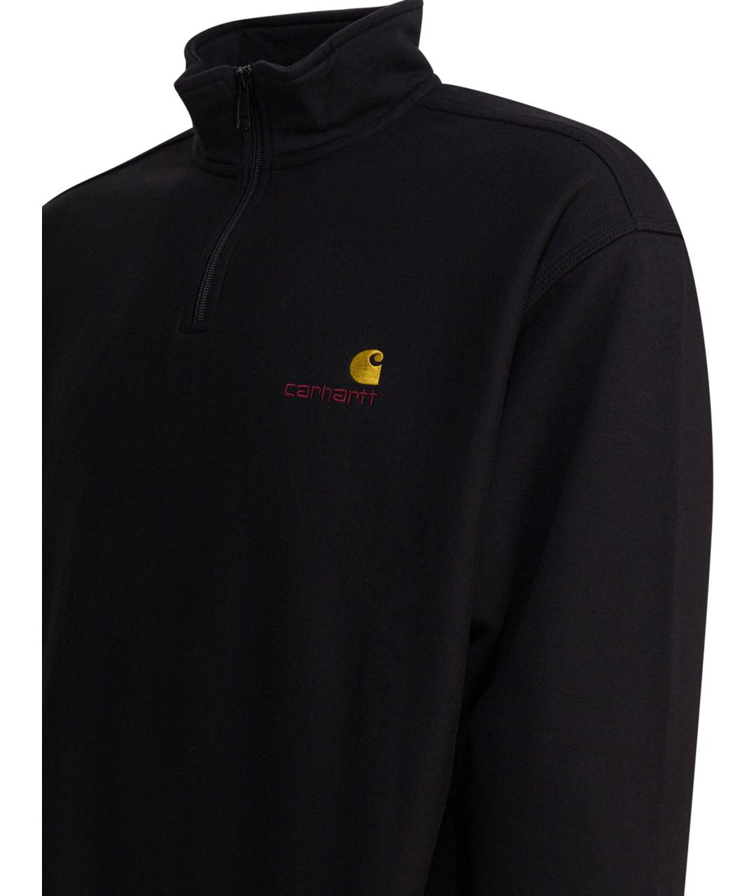 CARHARTT WIP Черный хлопковый джемпер / свитер, фото 4