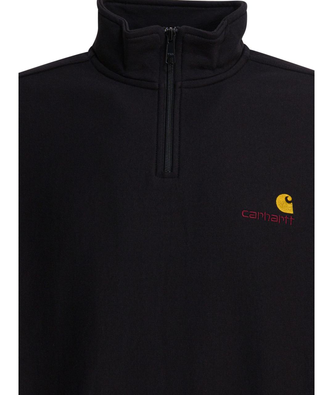 CARHARTT WIP Черный хлопковый джемпер / свитер, фото 3