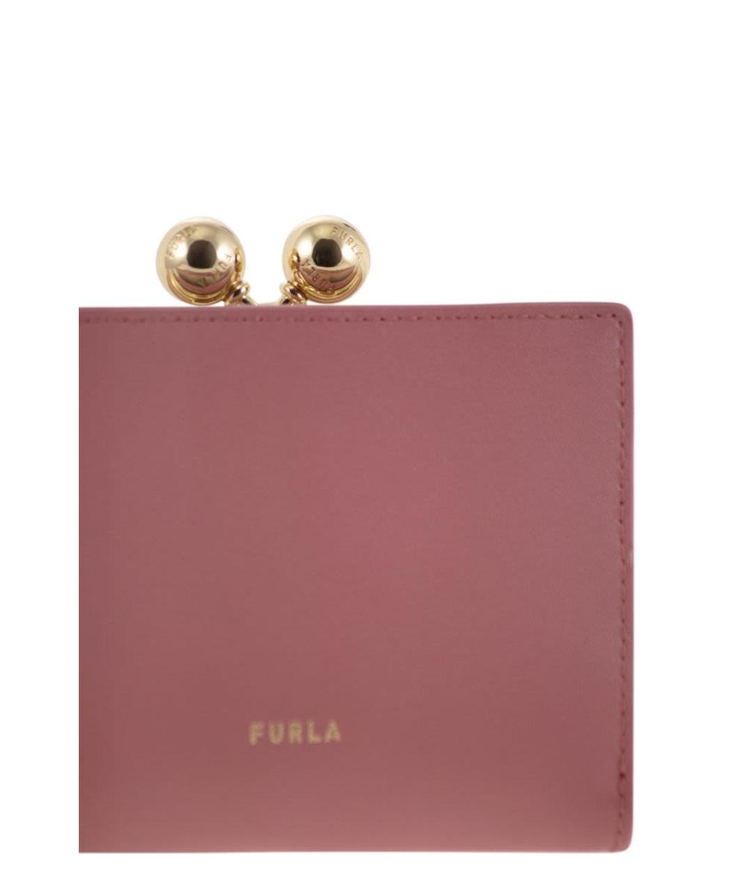 FURLA Розовый кошелек, фото 4