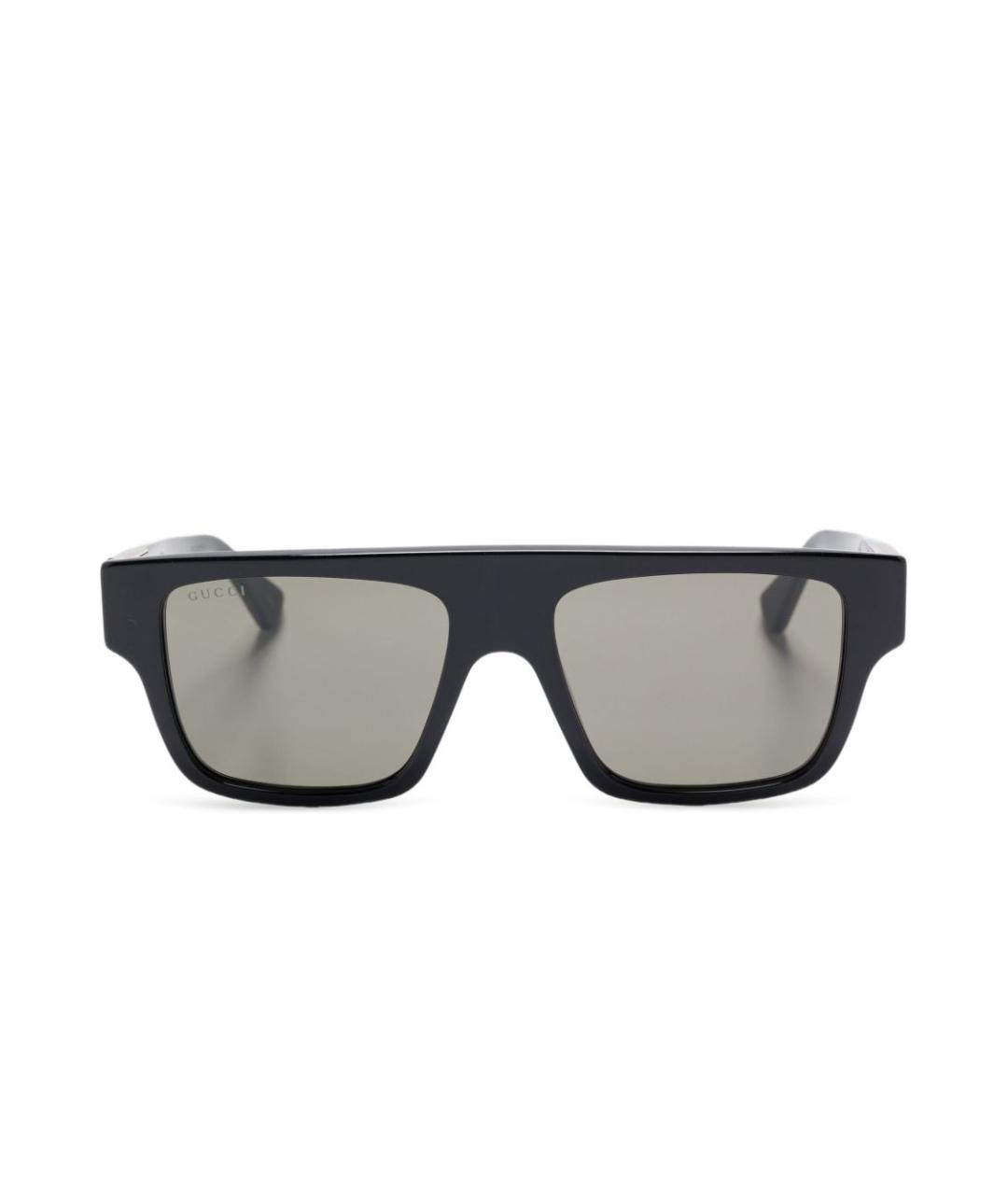 GUCCI Черные солнцезащитные очки, фото 1