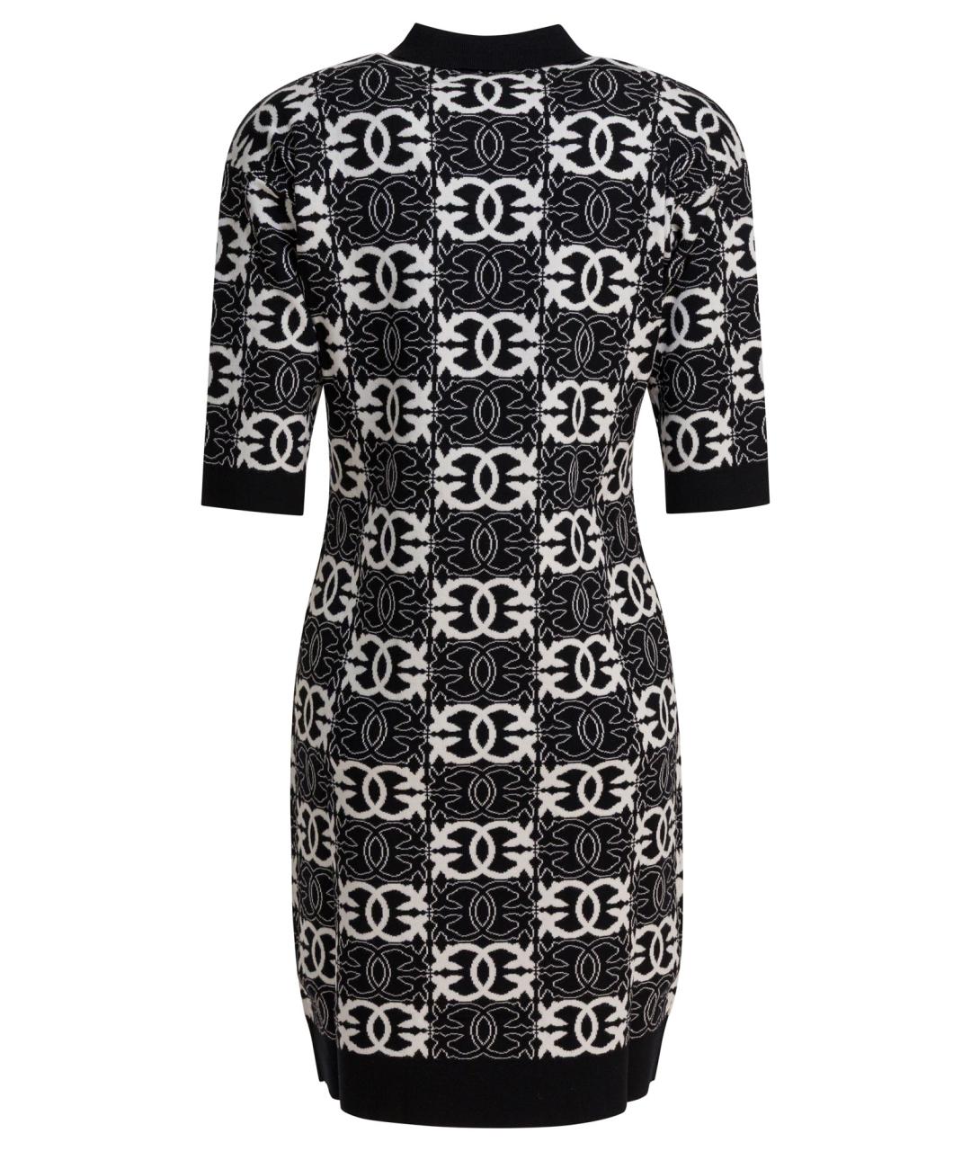 PINKO Черное повседневное платье, фото 2