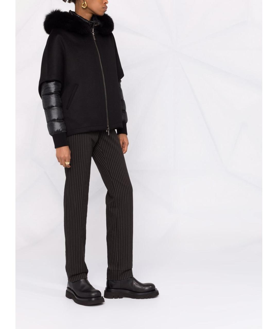 MOORER Черная куртка, фото 5