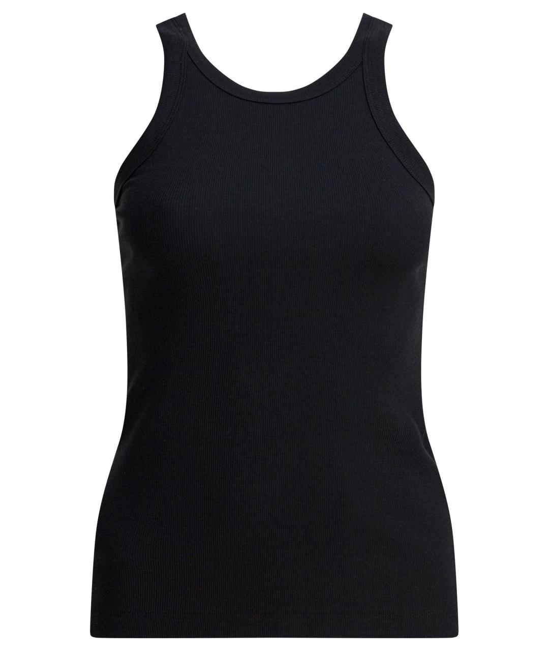 TOTEME Черная хлопковая майка, фото 1