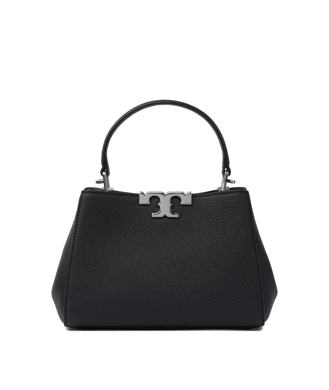 TORY BURCH Черная кожаная сумка через плечо, фото 1