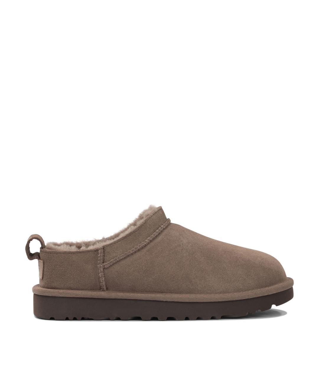 UGG AUSTRALIA Серые замшевые сабо, фото 1