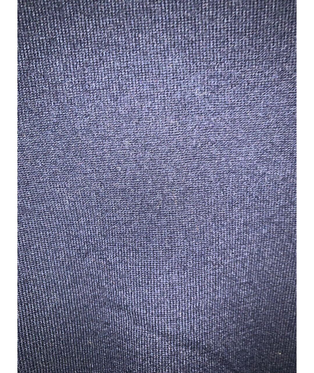 PAL ZILERI Синий шерстяной джемпер / свитер, фото 4