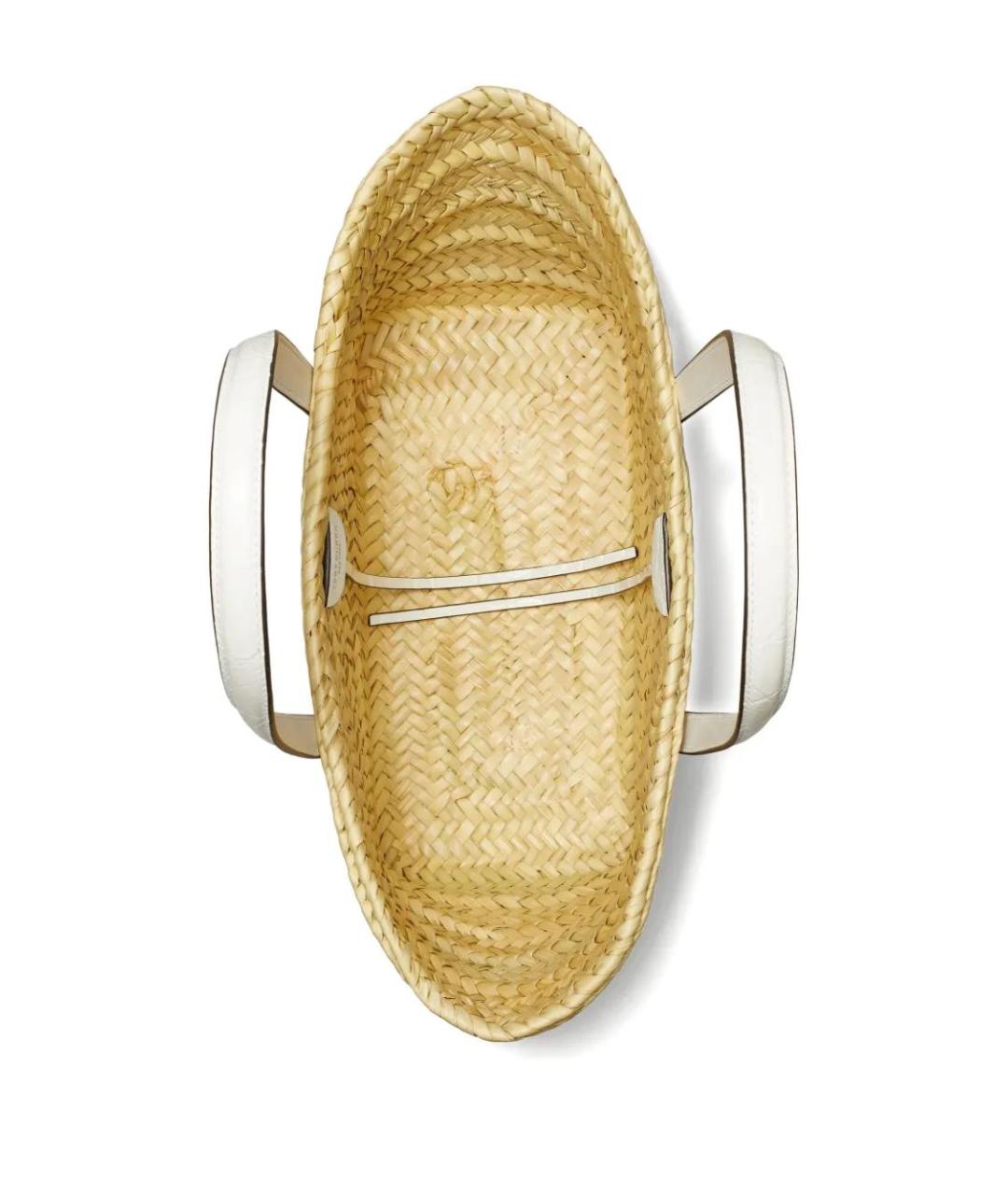 TORY BURCH Бежевая пелетеная сумка через плечо, фото 4