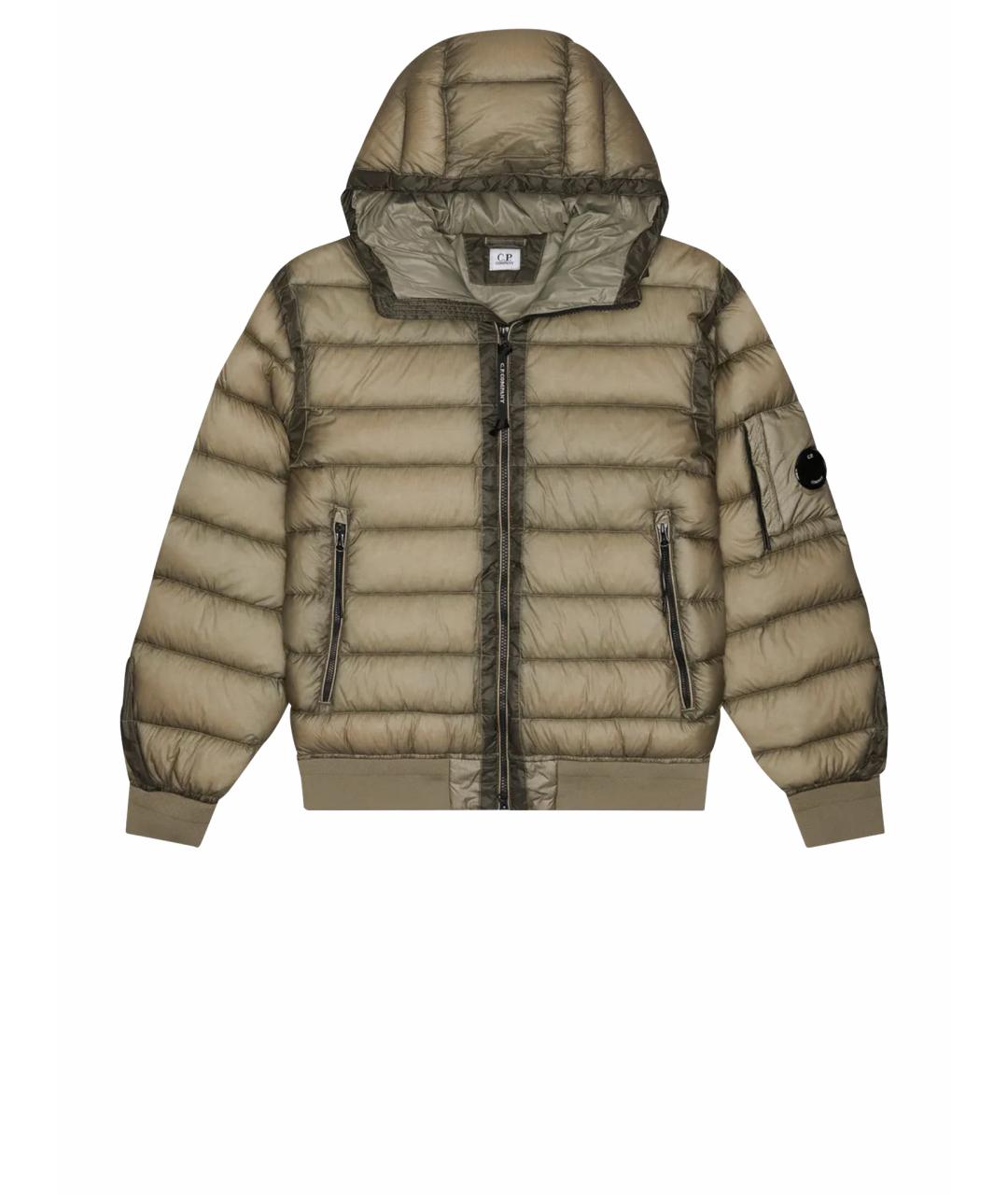 CP COMPANY Зеленая полиамидовая куртка, фото 1