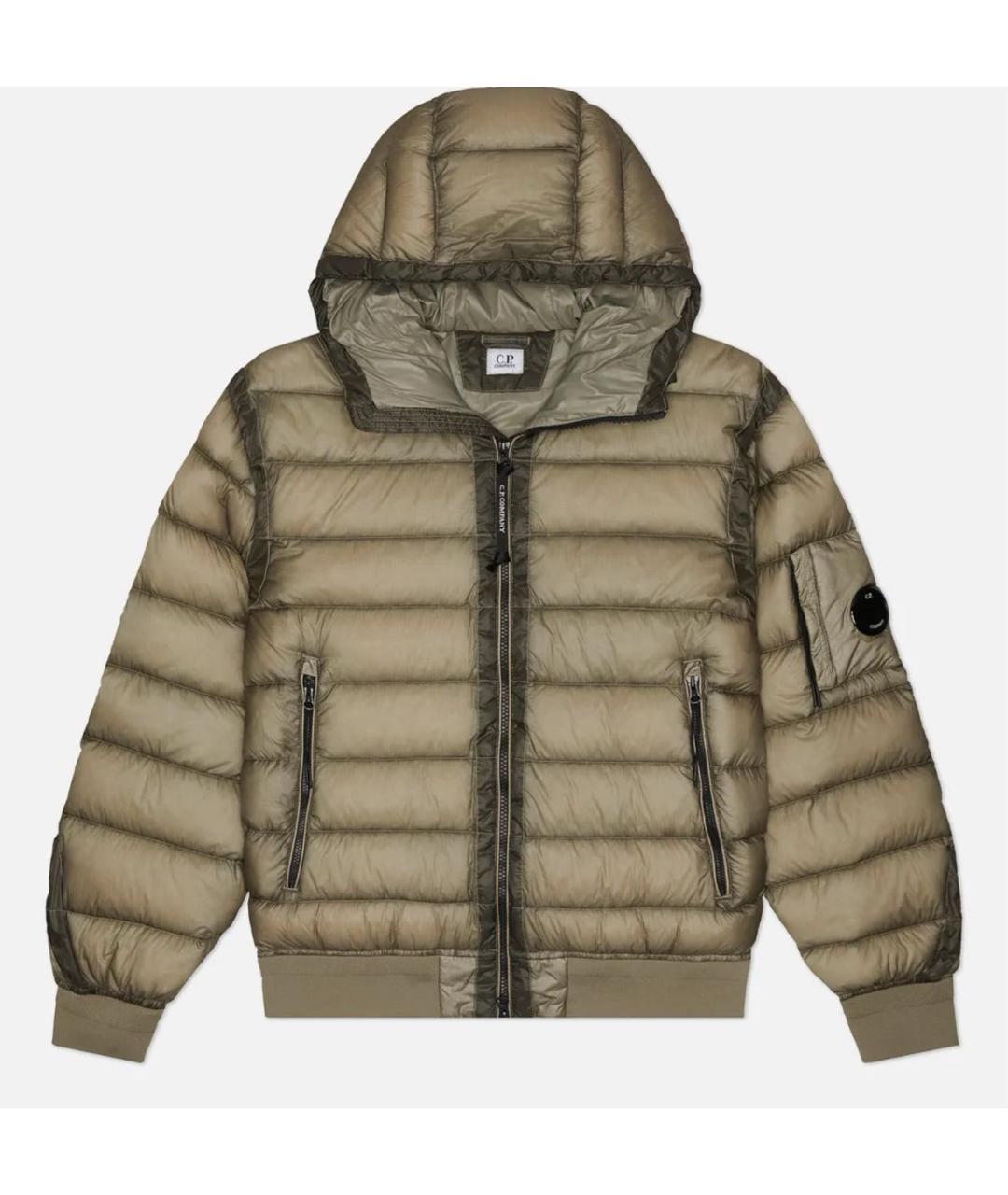 CP COMPANY Зеленая полиамидовая куртка, фото 4