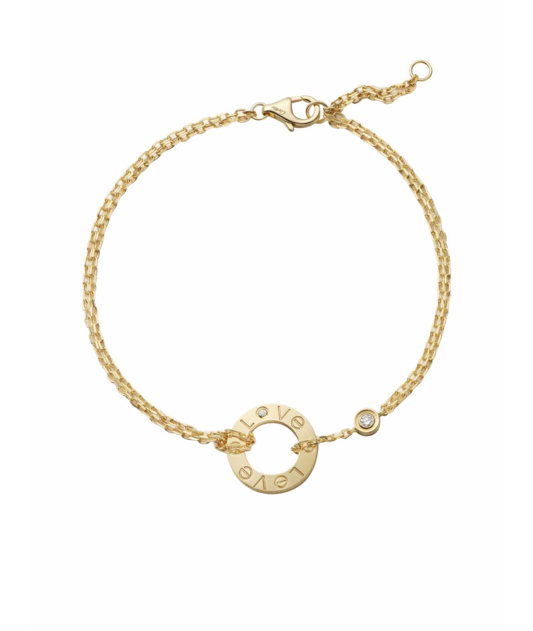 CARTIER Золотой браслет из желтого золота, фото 1