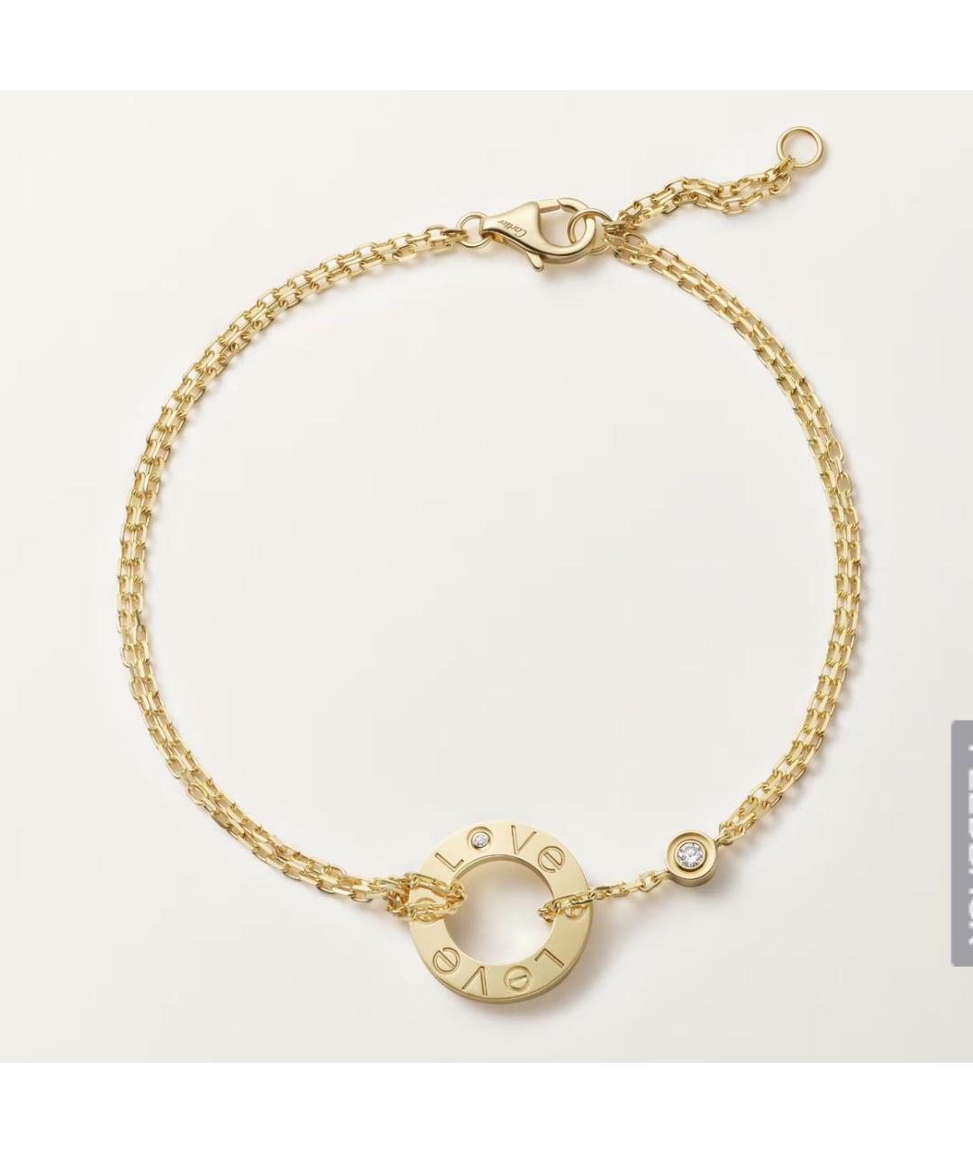 CARTIER Золотой браслет из желтого золота, фото 7