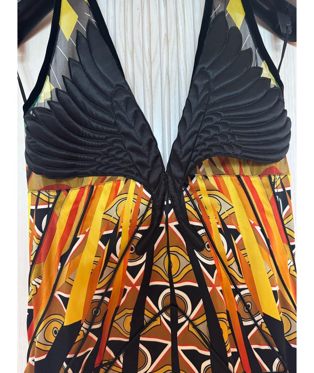 GIVENCHY Мульти вискозное коктейльное платье, фото 3