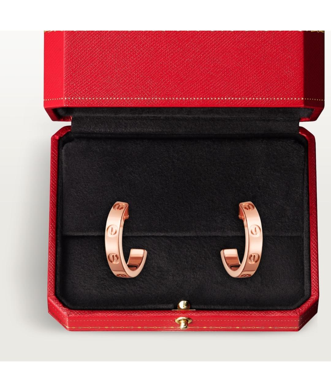 CARTIER Серьги из розового золота, фото 6