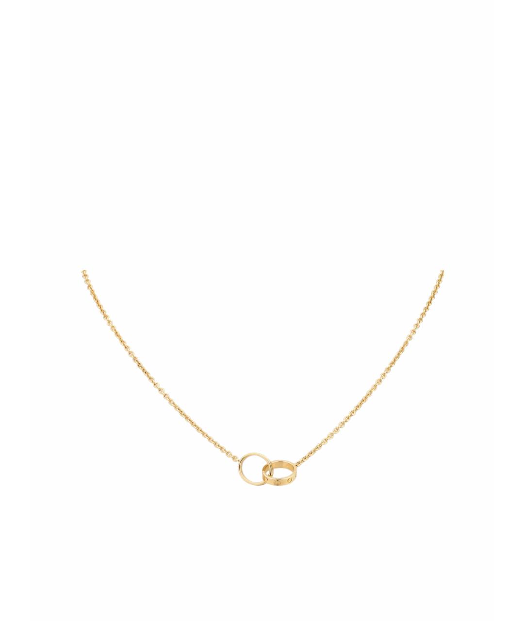 CARTIER Желтая подвеска из желтого золота, фото 1