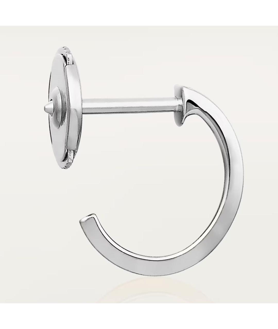 CARTIER Серьги из белого золота, фото 5
