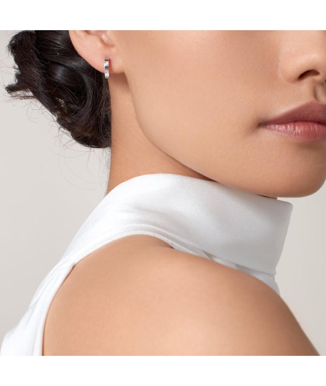 CARTIER Серьги из белого золота, фото 2