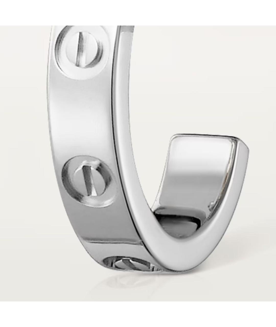 CARTIER Серьги из белого золота, фото 3