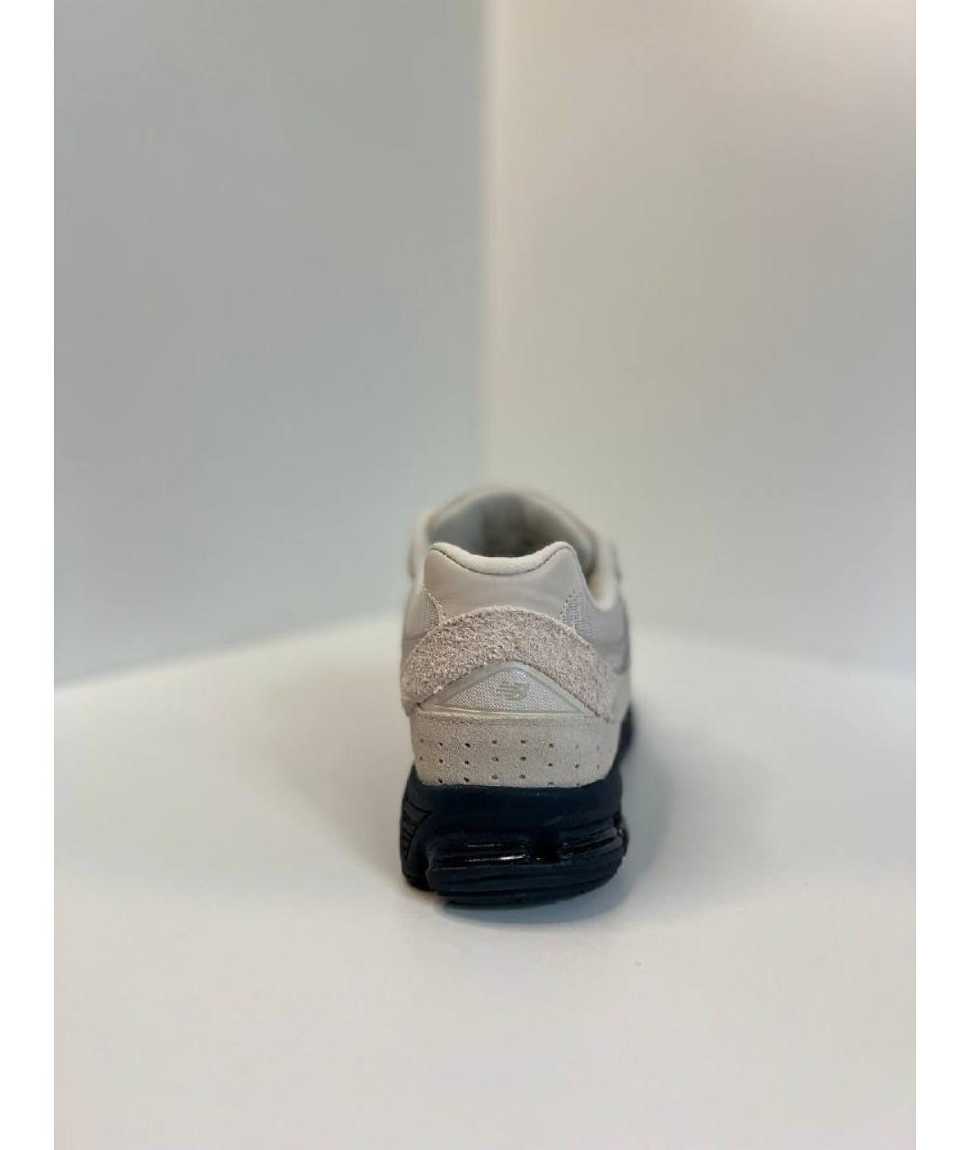 NEW BALANCE Серые замшевые низкие кроссовки / кеды, фото 4