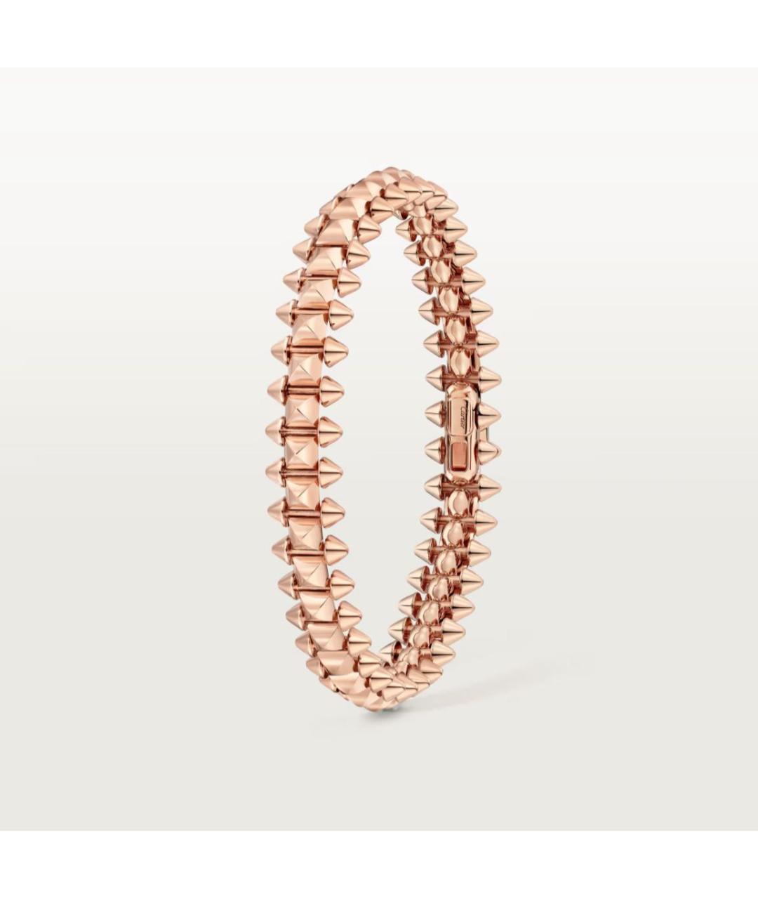 CARTIER Желтый браслет из розового золота, фото 2