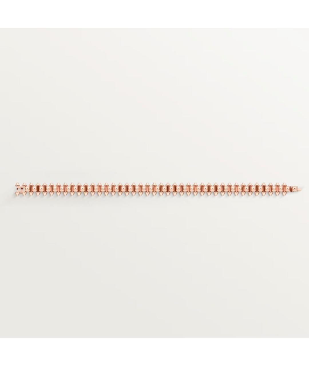 CARTIER Желтый браслет из розового золота, фото 6