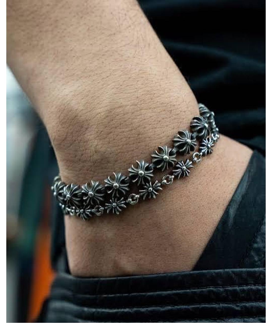 CHROME HEARTS Серебрянный серебряный браслет, фото 3