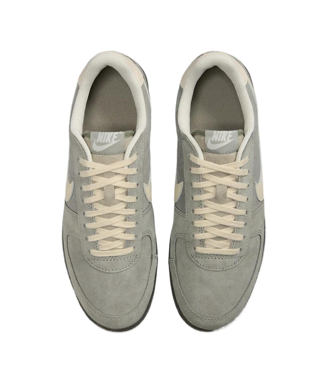 NIKE Серые низкие кроссовки / кеды, фото 5