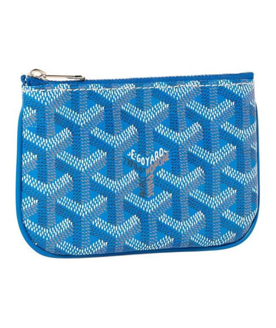 GOYARD Голубая ключница, фото 1