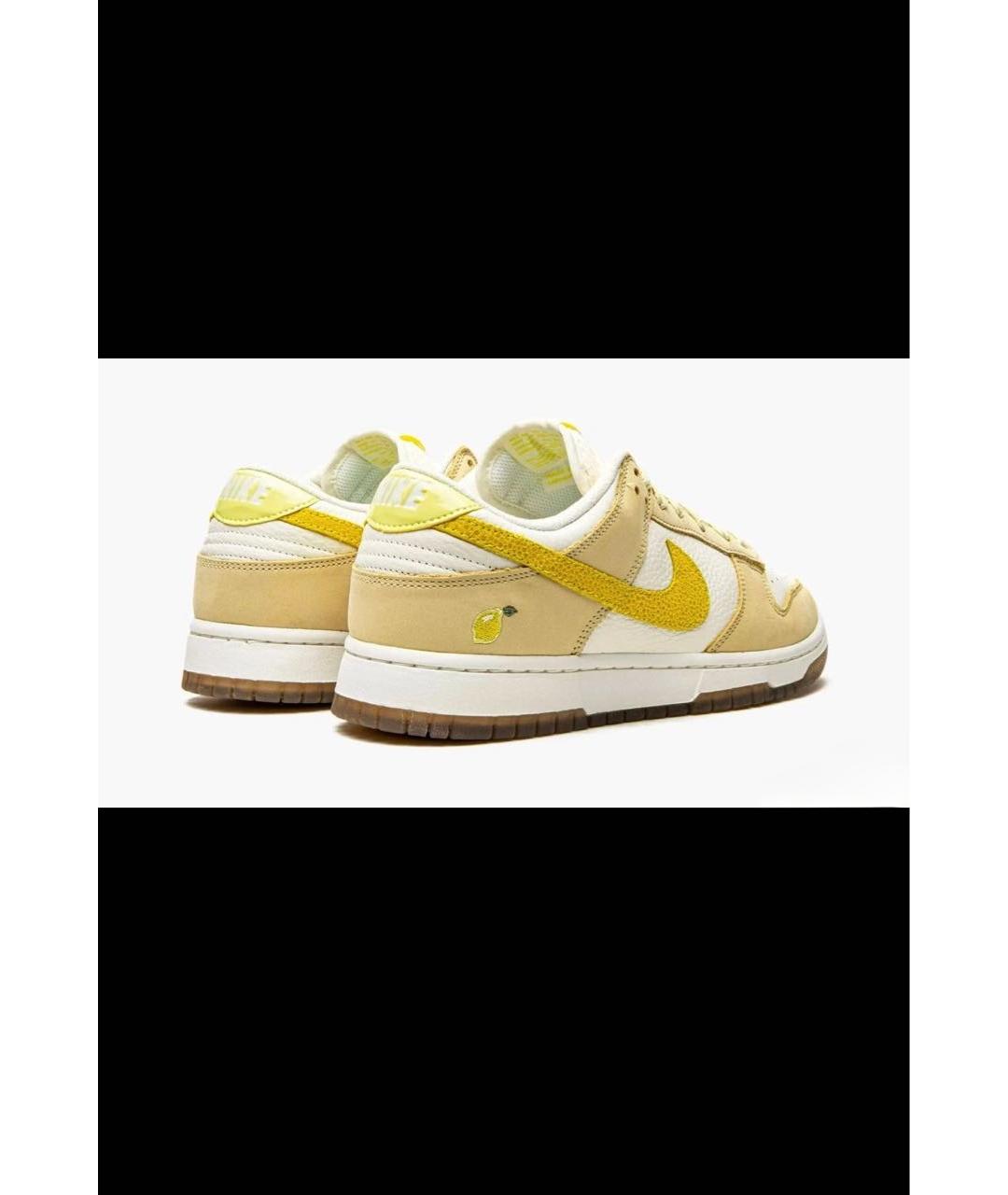 NIKE Белые кожаные кеды, фото 4