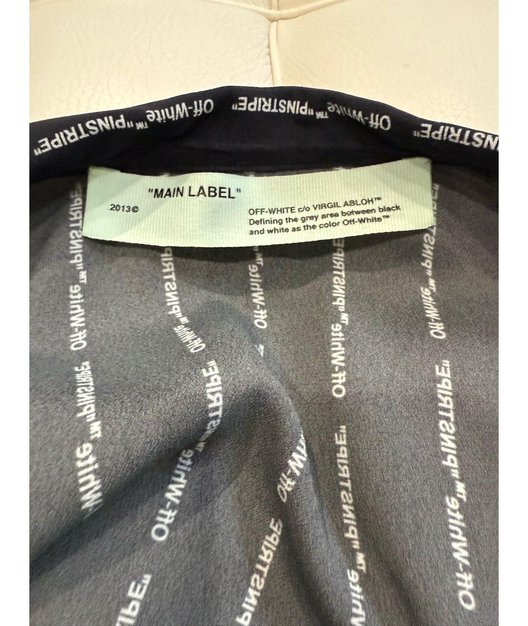 OFF-WHITE Черная рубашка, фото 5