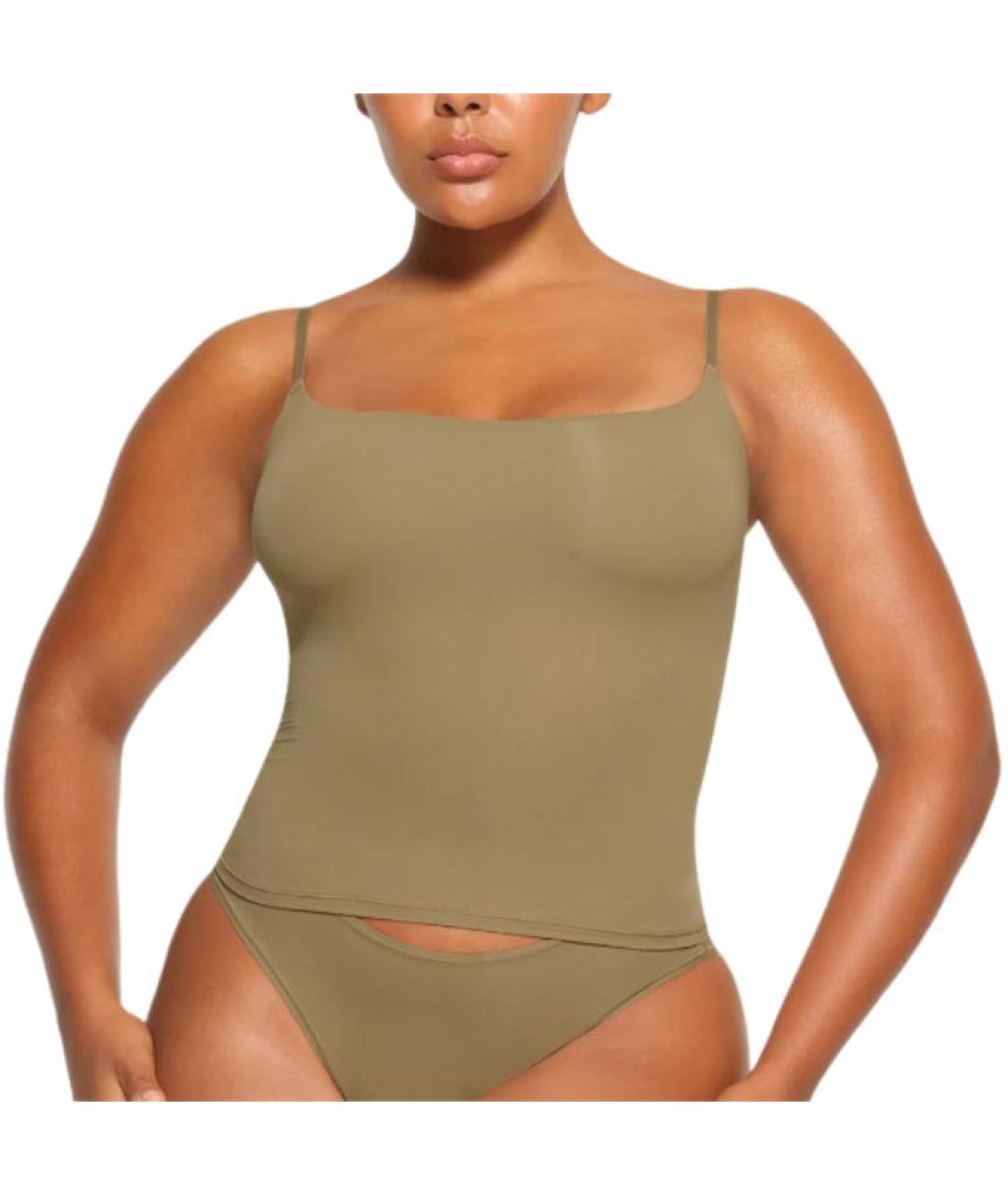 SKIMS Хаки майка, фото 2