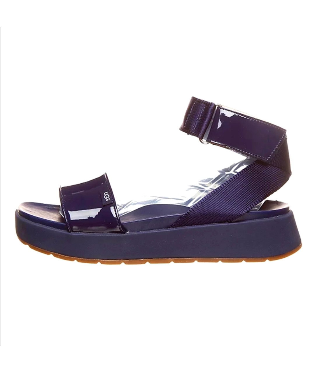 UGG AUSTRALIA Фиолетовые текстильные сандалии, фото 6
