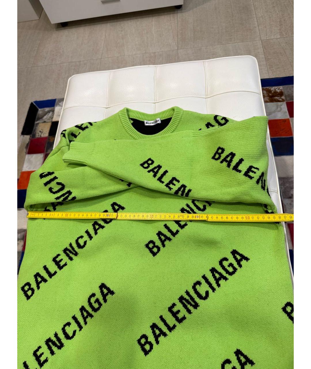 BALENCIAGA Салатовый джемпер / свитер, фото 6