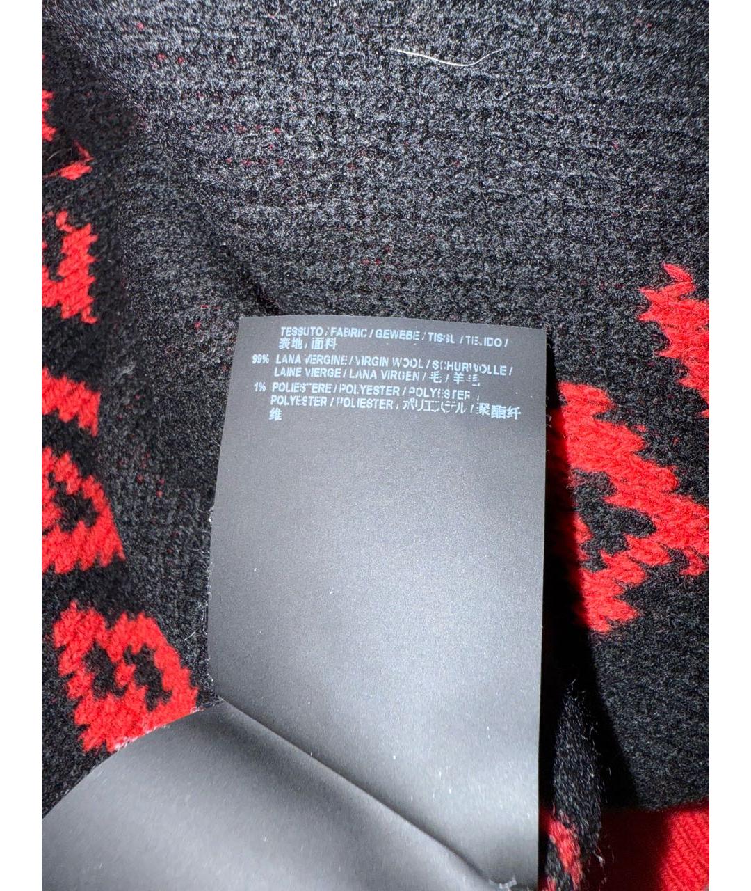 BALENCIAGA Красный шерстяной джемпер / свитер, фото 7