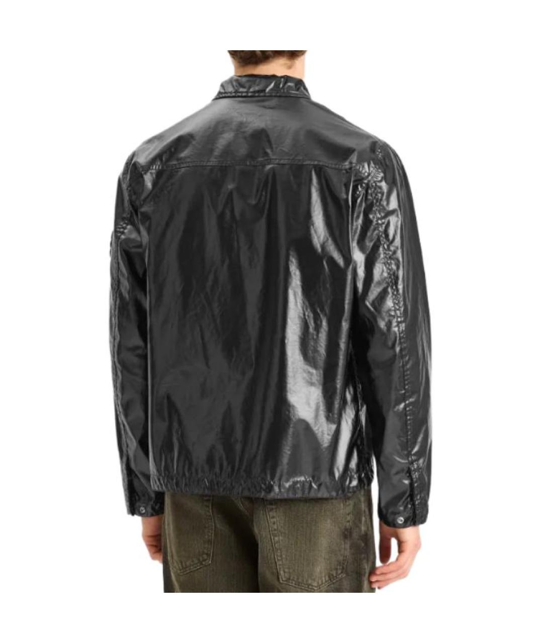 STONE ISLAND Черная куртка, фото 4