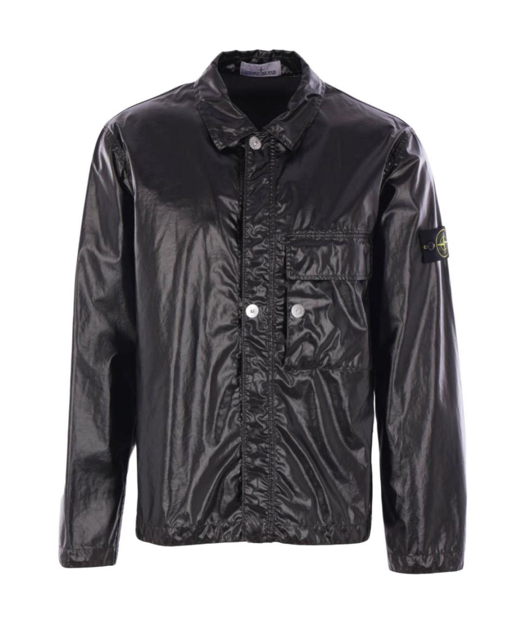 STONE ISLAND Черная куртка, фото 1