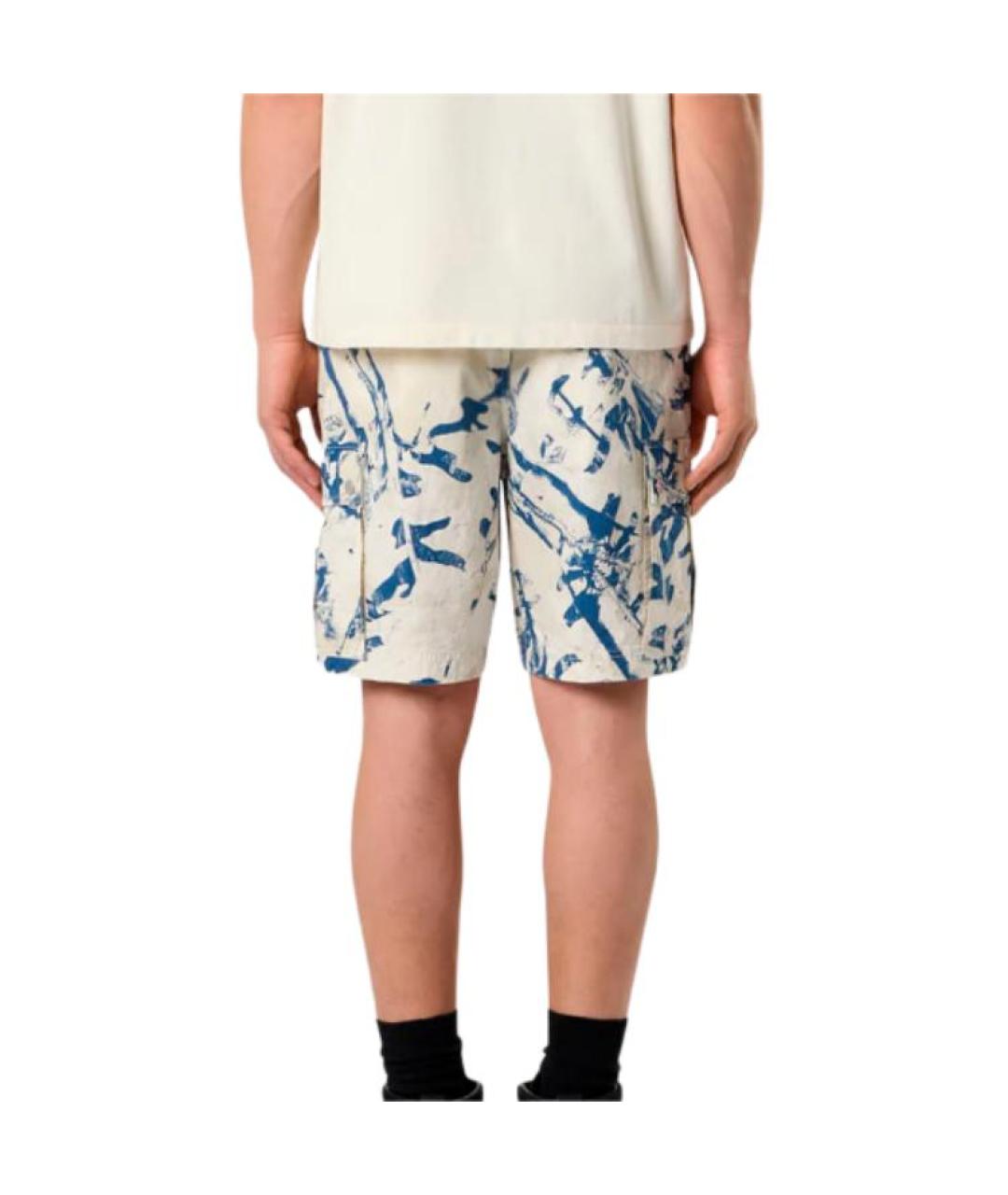 STONE ISLAND Мульти хлопковые шорты, фото 5