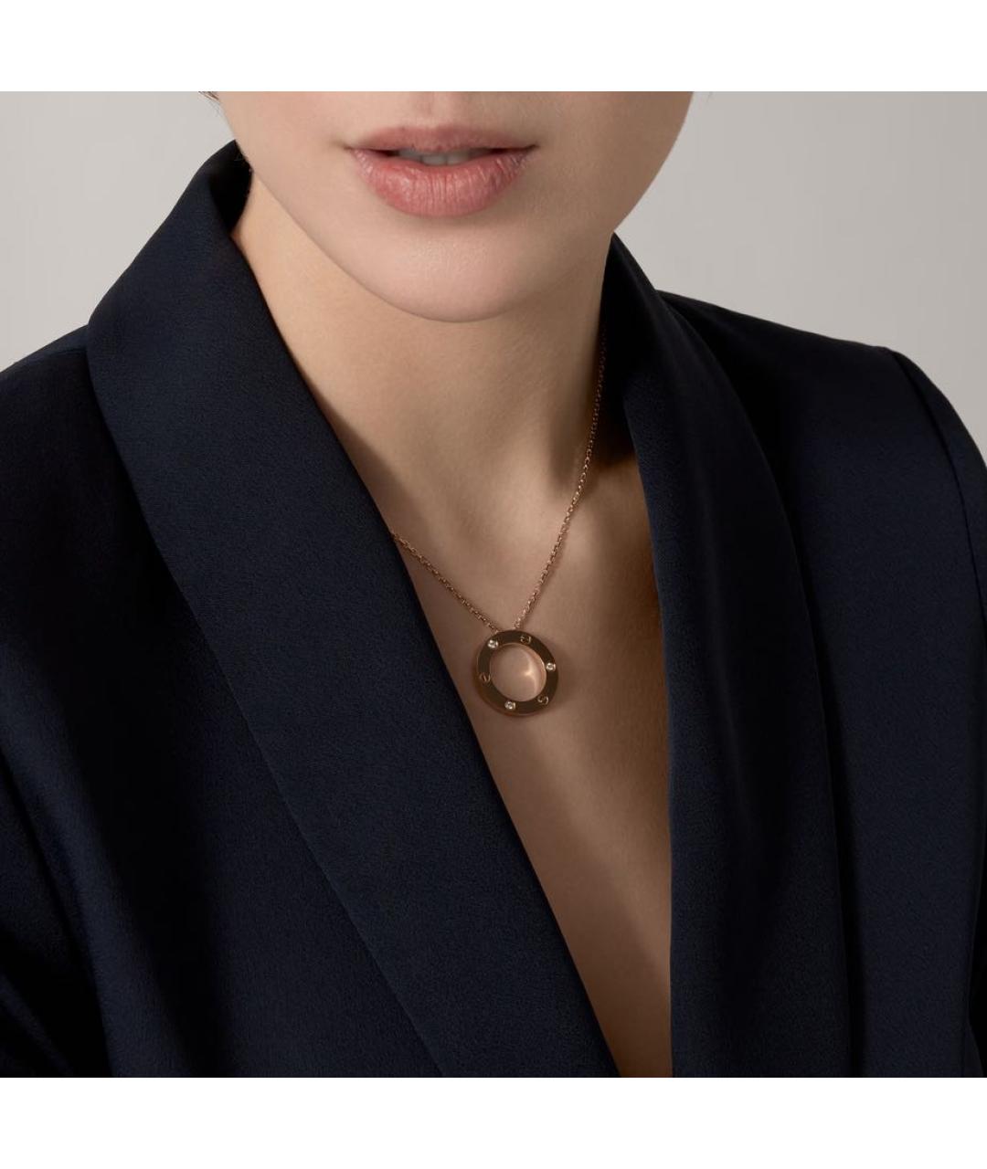 CARTIER Золотой кулон из желтого золота, фото 2