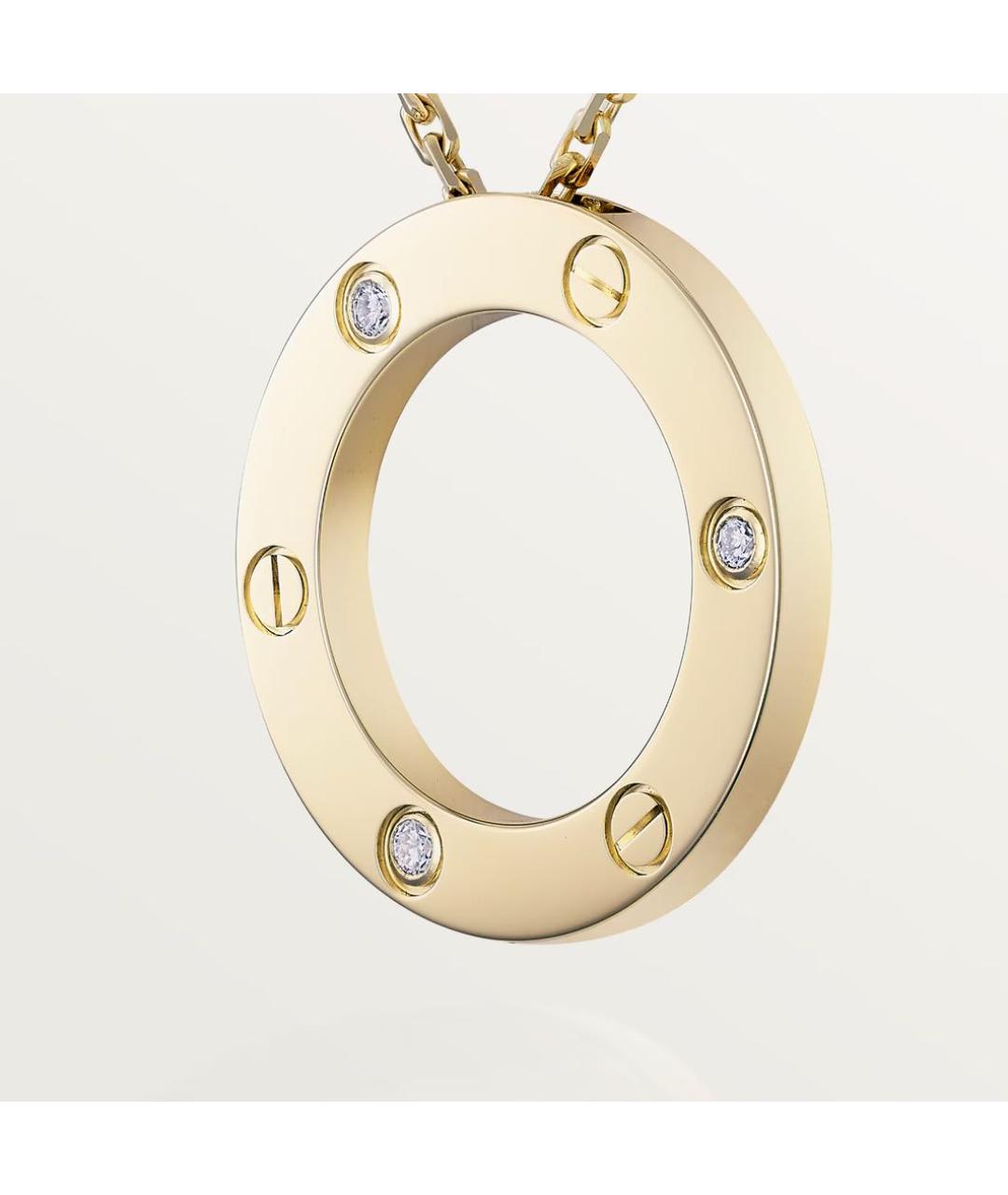 CARTIER Золотой кулон из желтого золота, фото 5