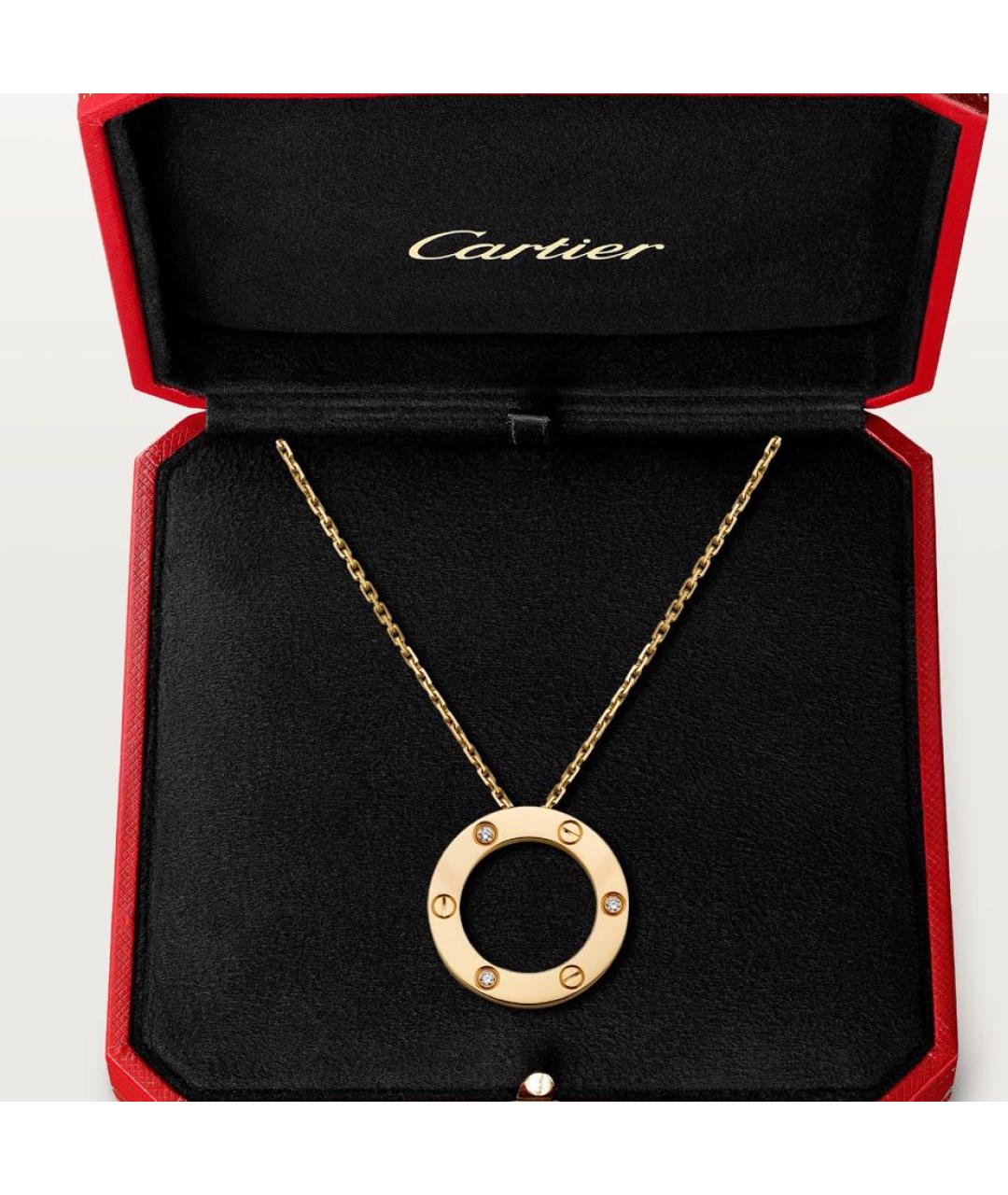 CARTIER Золотой кулон из желтого золота, фото 6