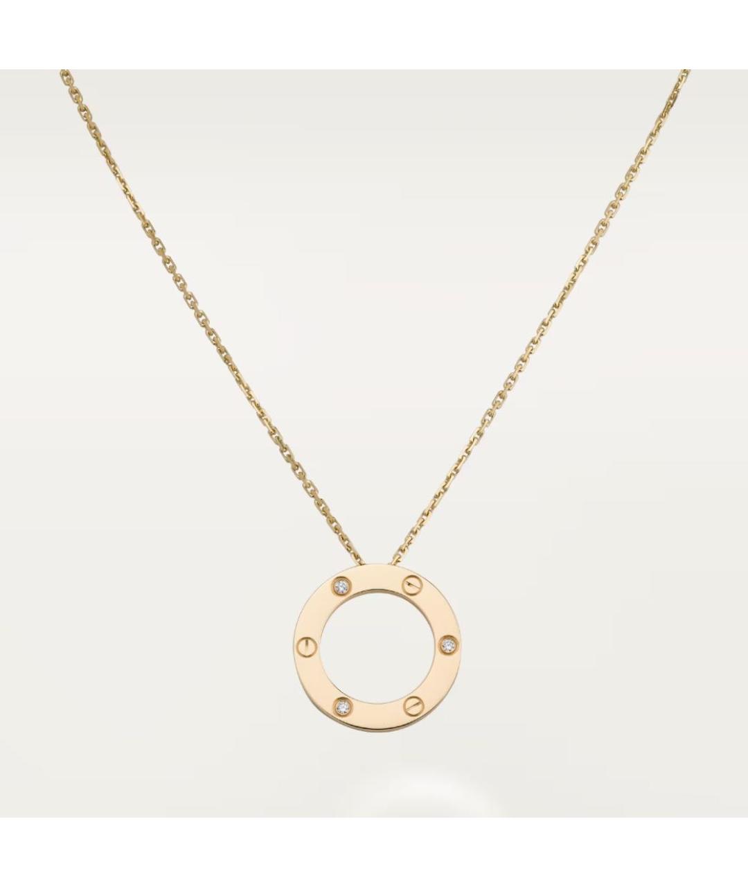 CARTIER Золотой кулон из желтого золота, фото 7