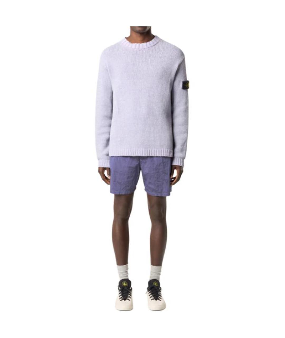 STONE ISLAND Фиолетовые плавки, фото 2