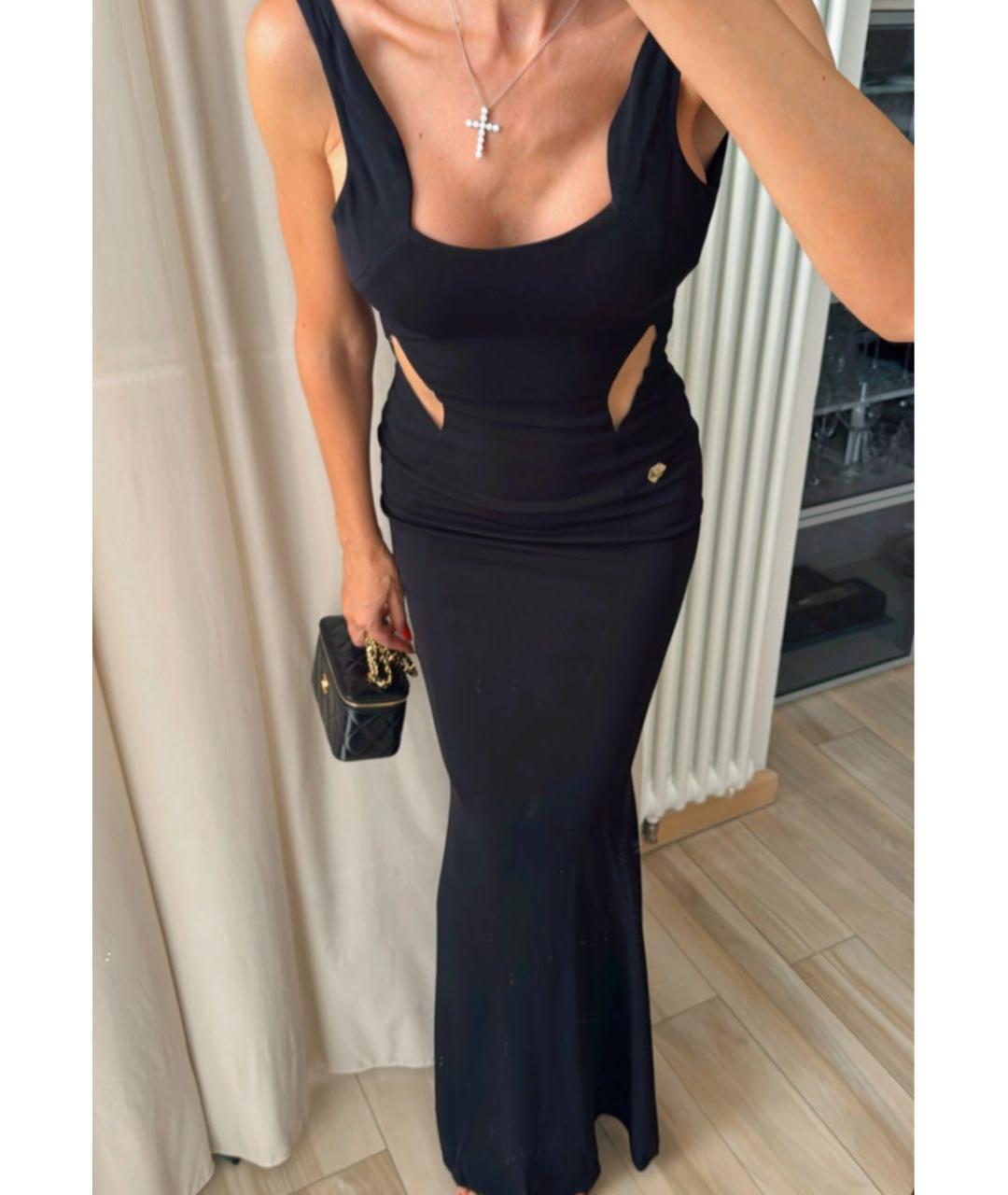 PHILIPP PLEIN Черное вечернее платье, фото 5